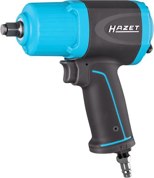 Hazet Schlagschrauber, Lösemoment maximal: 1700 Nm, 1/2 Zoll (12,5 mm) Vierkant, Hochleistungs-Doppelhammer-Schlagwerk, 9012ECO