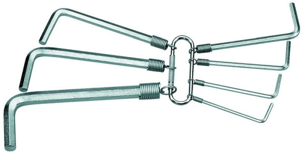 GEDORE Winkelschraubendreher-Satz am Ring 7-teilig 2-8 mm, 6347430