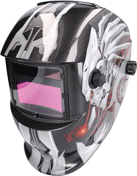 KS Tools Schweißer-Schutzhelm „Steel Design“, 310.0195, 4042146829691