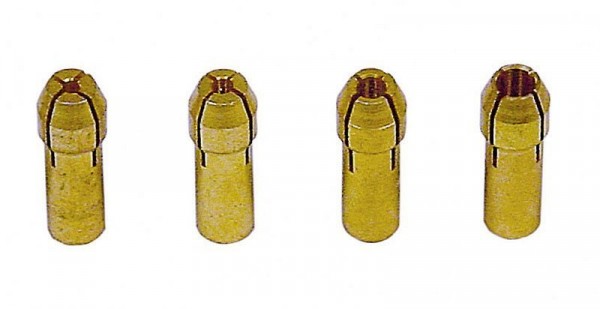 ProGlass Spannhülsensatz, 4-teilig für alle Minibohrmaschinen mit Aufnahme Ø 5,0 mm, AM-961-1