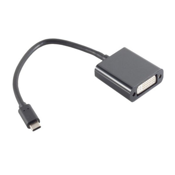 shiverpeaks BASIC-S, Adapter USB C-Stecker 3.1 auf DVI 24+5 Buchse, BS14-05004