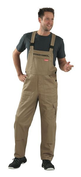 Planam BW 290 Cargo-Latzhose, khaki, Größe 29, 0176029
