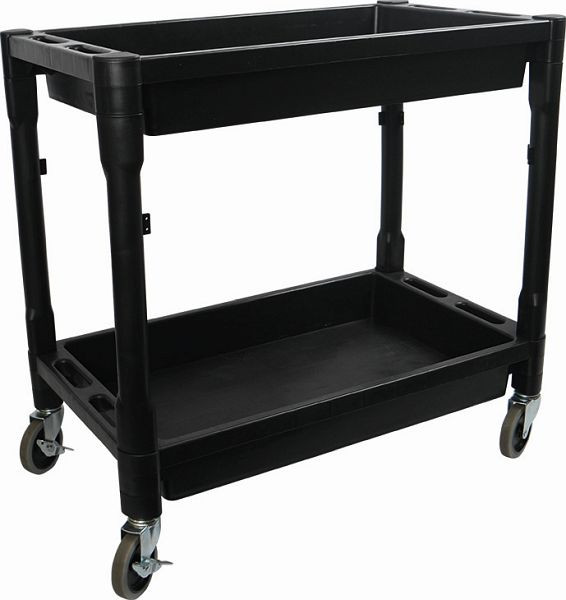 Kunzer Teilewagen aus Kunststoff mit 4 Rädern, 7TW02, 4260174669946