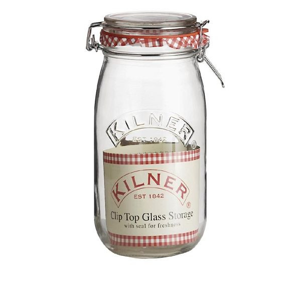Kilner Weckglas mit Bügelverschluss 2 Liter, luftdicht, GG783