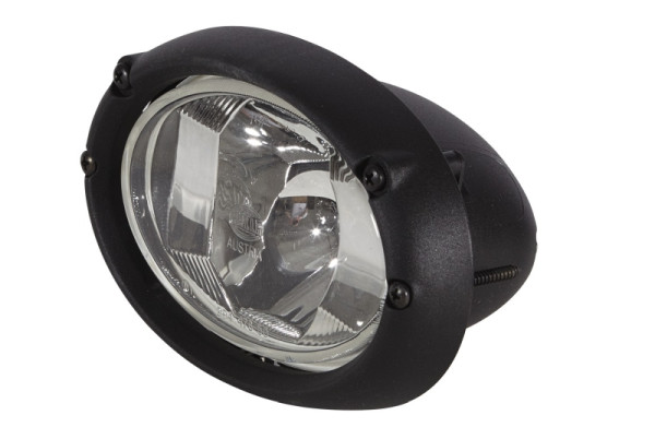 HELLA Halogen-Arbeitsscheinwerfer, Oval 100, 24/12V, Einbau/Schraubanschluss, 2-Punkt Befestigung, weitreichende Ausleuchtung, AMP, 1GA 996 361-431