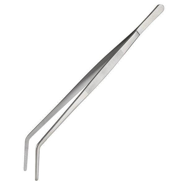 APS Pinzettenzange, Länge: 30 cm, 18/0 Edelstahl, geriffelte Griffläche, 75821