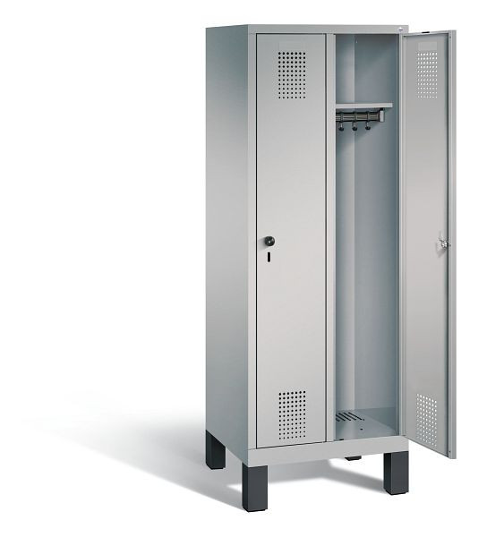 C+P Spind Evolo, H1650xB610xT500mm, Farbe: Weißaluminium, 480106-20 S10028