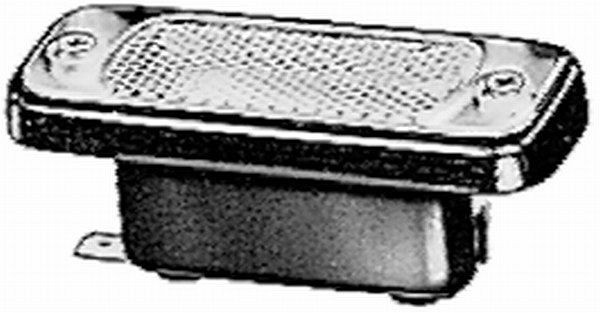 HELLA Kennzeichenleuchte, Halogen, 12V, Einbau/Schraubanschluss, Lichtscheibenfarbe: glasklar, unten/hinten/außen/oben, 2KA 003 738-057