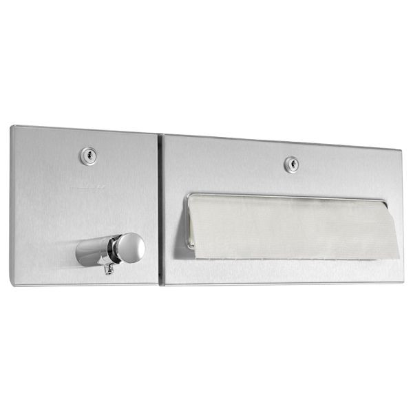 Wagner EWAR Kombination Seife/Papier WP506, hochglanzpoliert, 731613