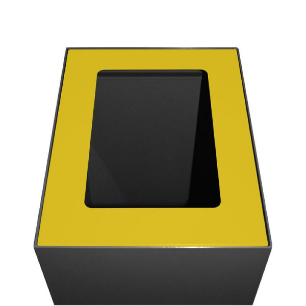 STEIN HGS Deckel modulare Abfalltrennanlage, gelb, 60 Liter, 84103.0005