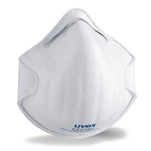 uvex Atemschutz-Formmaske silv-Air c 2100, Schutzstufe FFP 1, ohne Ventil, VE: 20 Stück, 210228