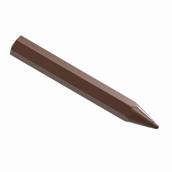 Schneider Schokoladen Form - Bleistift, 275 x 135 x 24 mm - Doppelform / 117 x 15 x 6,5 mm, 2 x 9,5 gr, 2 x 5 Stück, 421622