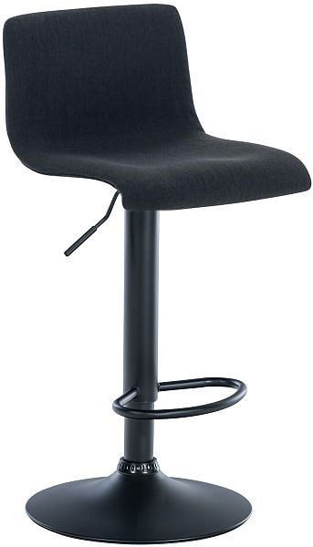 CLP Barhocker Hoover Stoff B, schwarz, 324817, 4255716332303