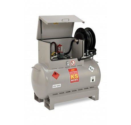 Cemo KS-Mobil 300 l lackiert mit Handpumpe 25 l/min, 10994