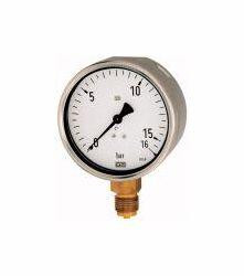 Riegler Manometer in Robustausführung, Anschluss radial unten, 102055