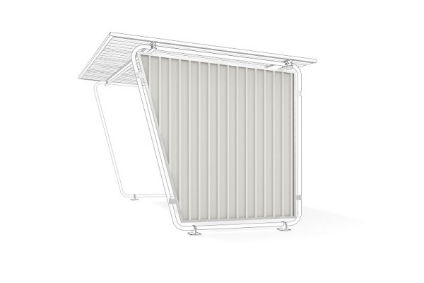 WSM Seitenwand für Siegen S16 - S19 Trapezblech rechts, 102001834