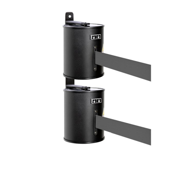 Stein HGS Wandgurtkassette -P-Line Double-, grau, 34247-08