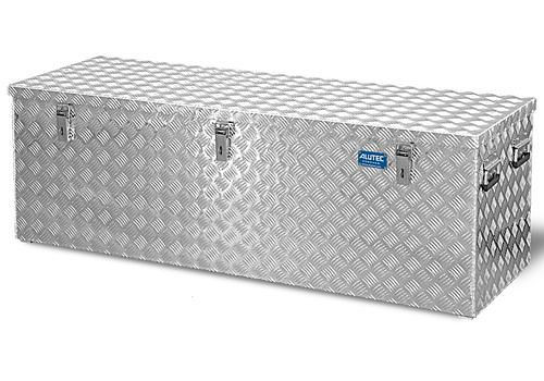 DENIOS Transportkiste aus Aluminium-Riffelblech, 375 Liter Volumen, 254874