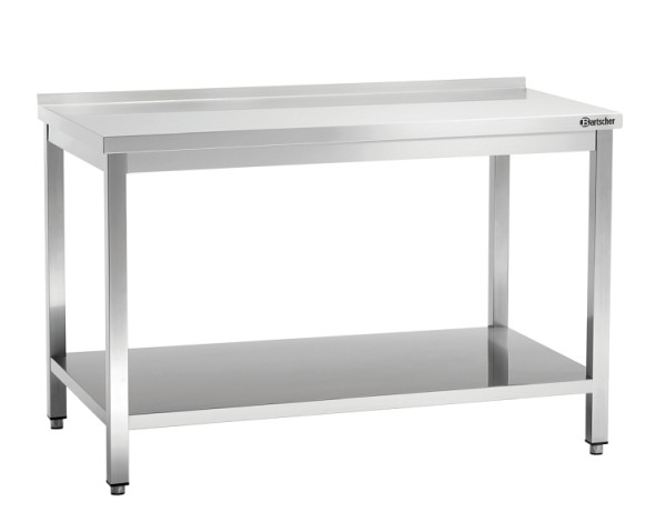 Bartscher Arbeitstisch 600, B1500, Aufkantung, 308156, 4015613600178