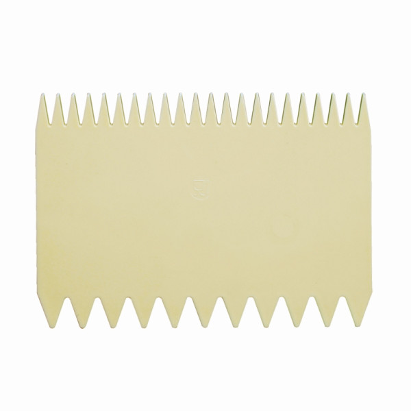 Schneider Kammschaber, doppelseitig, Polyethylen, elfenbein, 227360