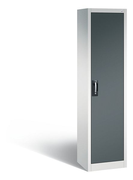 C+P Büro-Drehtürenschrank Acurado, H1950xB502xT400 mm, Grau/Anthrazit, 9234-000 S10286