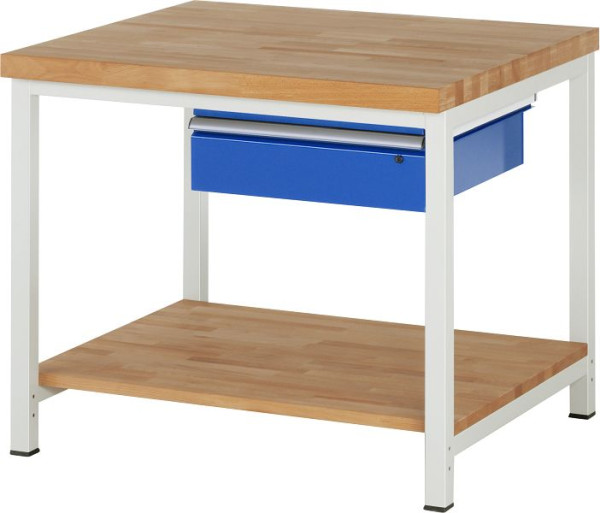 RAU Werkbank Serie 8000 - Modell 8001A7, B1000 x T900 x H840-1040 mm, 03-8001A7-109B4H.11