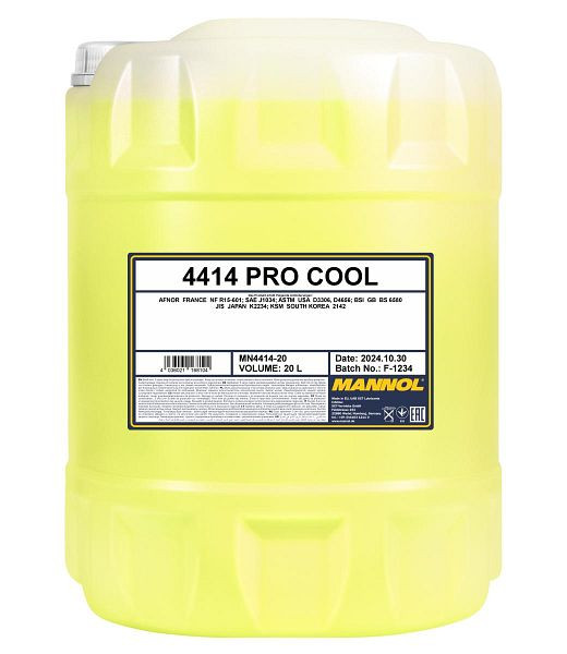 MANNOL Lösung 4414 Pro Cool, VE: 20 l, MN4414-20, 4036021168104