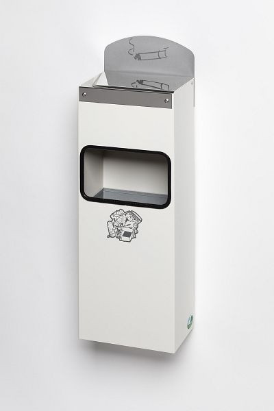 VAR Wandascher WH 51 mit Schild, weiß, 14911, 4030695149117