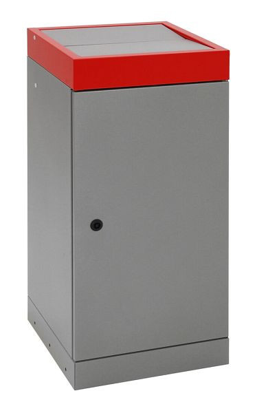 stumpf Abfalltrennung ProTec-Plus, graualu/3000, verzinkter Innenbehälter, 70 Liter, 607-070-0-2-300