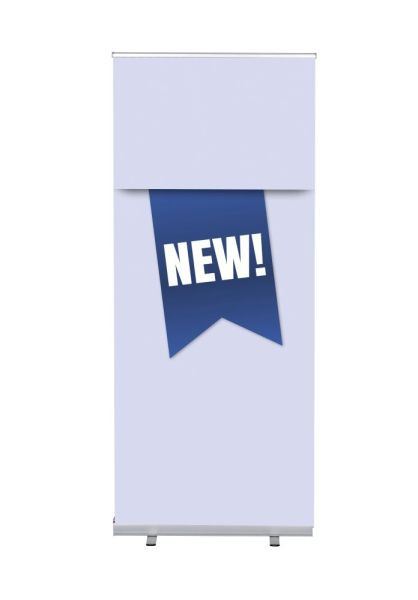Showdown Displays Roll-Banner Budget 85 Komplettset Neu Blau Englisch, RBB085LSFI338