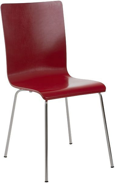 CLP Besucherstuhl Pepe, rot, 181054305, 4251152625139