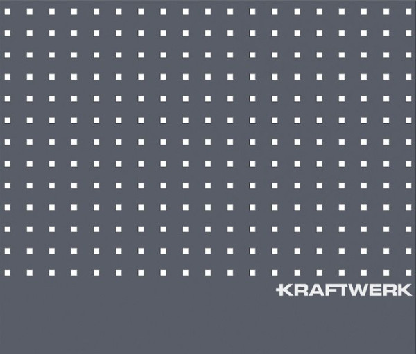 Kraftwerk Gelochte Rückwand für Werkstattwagen BT700 600mm, 191.509.001