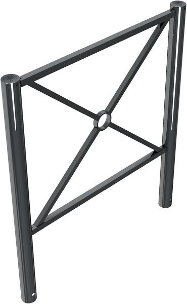 Schake Stadtzaunelement, mit Flachkopf, Länge: 1000 mm, 418_7040B