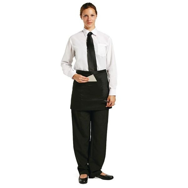 Chef Works Kurze Bistroschürze schwarz, A425, 5050984053634