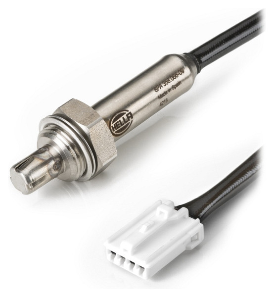 HELLA Lambdasonde, 4-polig, Kabel: 740mm, 6PA 358 066-091