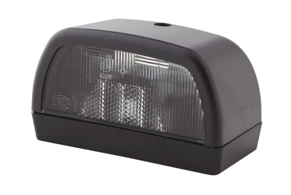 HELLA Kennzeichenleuchte - Halogen - 12V - geschraubt/Anbau - Lichtscheibenfarbe: glasklar - links/rechts, R10W, 2KA 998 523-001