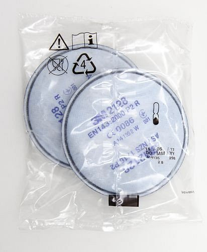 3M Partikelfilter 2128P2, Schutzstufe P2, VE: 1 Paar, 149245
