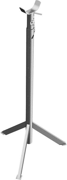 Schake Gerüstständer STANDARD Größe 3, Höhe 105 - 180 cm, braun lackiert, 10113