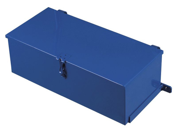 VARIOfit Werkzeugkiste, Maße: 460 x 210 x 155 mm, RAL 5010 enzianblau, für Stahlflaschenkarren fk-1302, fk-1303, zfk-460.003