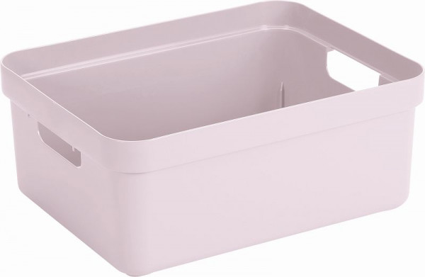 helit Aufbewahrungsbox "the home-line" 24L, VE: 6 Stück, rosa, H6163729