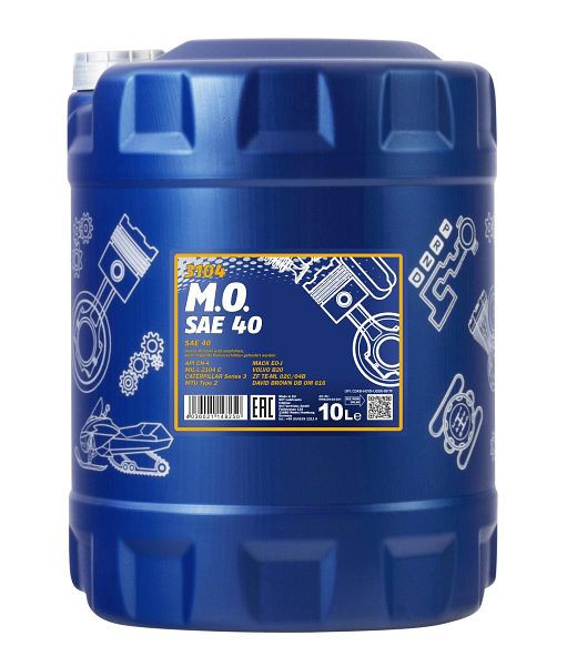 MANNOL 3104 Einbereichsmotorenöl SAE 40, VE: 10 l, MN3104-10