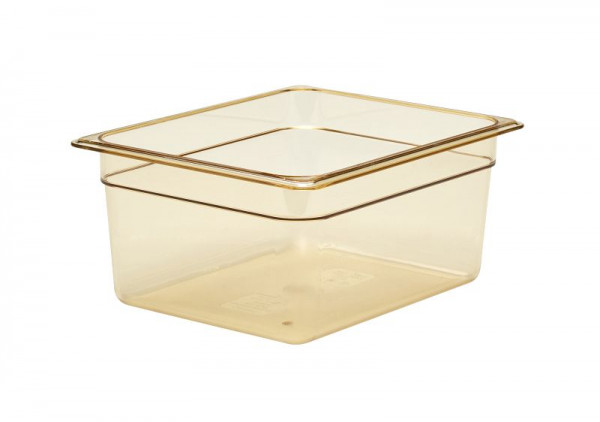 Cambro H-PAN™ Hitzebeständige GN-Behälter GN1/2-150, 8,9 Liter, Bernstein, VE: 6 Stück, 26HP150