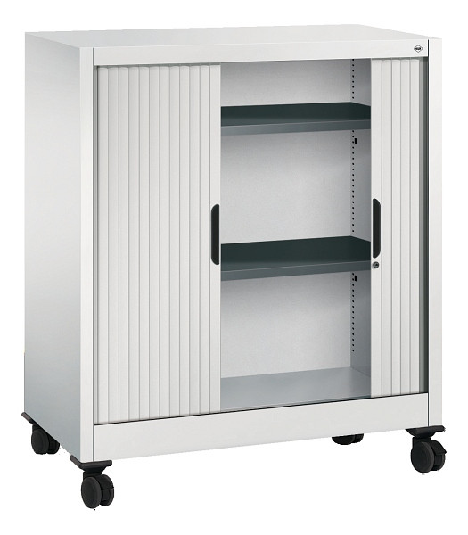 C+P Sideboard mit Rollladen Omnispace, H1030xB1000xT420mm, 7035/7035, 3242-00 S10212