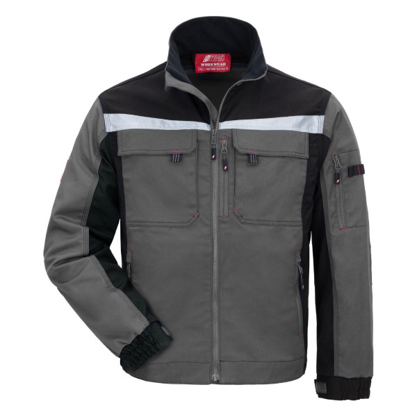 NITRAS MOTION TEX PRO FX, Arbeitsjacke, Größe: 62, Farbe: grau, VE: 10 Stück, 7752-62
