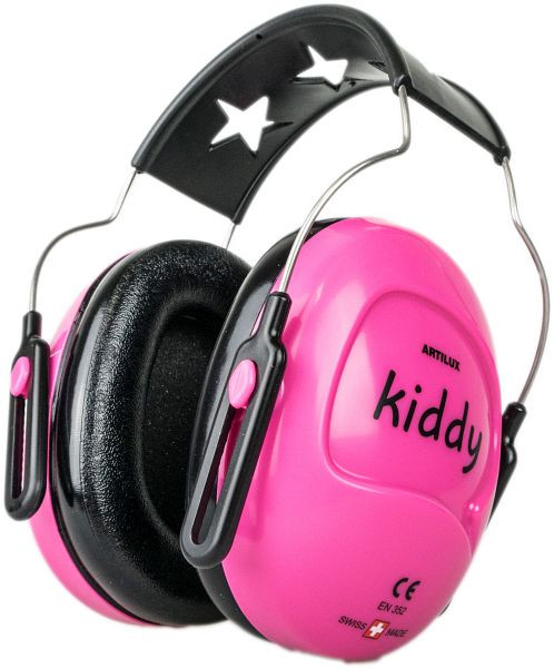 Artilux Kiddy, pink, Gehörschutz für Kinder (ab 3 Jahren), VE: 10 Stück, 43210