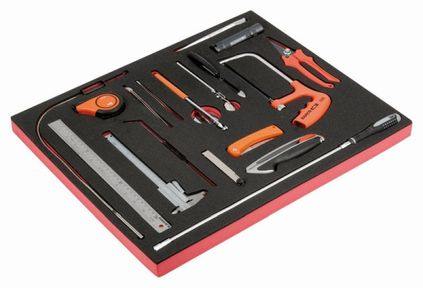 Bahco Fit&Go 3/3 Werkzeugeinlage gemischter Werkzeug-Satz – 18-teilig, FF1A16