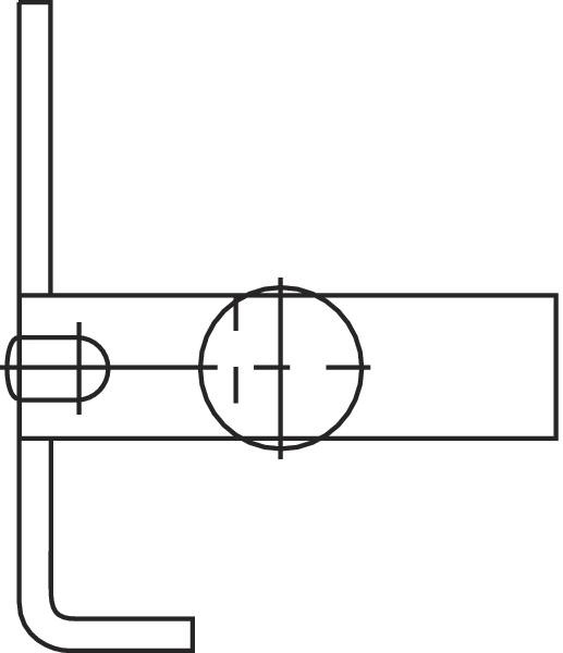 HELIOS PREISSER Spannstück mit Tiefenanschlag, für 0726..., 1,0 - 4,0 mm, 726122