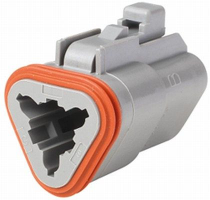 HELLA Steckgehäuse, 3-polig, Stecker: DEUTSCH Stecker, 8JA 201 022-032