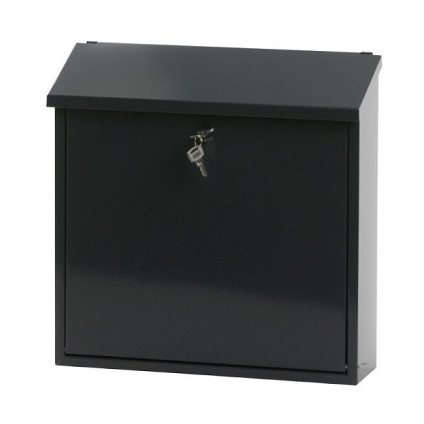 STEIN HGS Wandbriefkasten Malagan, anthrazit, 83705.0003