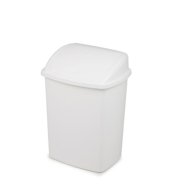 STEIN HGS Abfallbehälter 40 Liter, weiß, Polypropylen, 83464.0001
